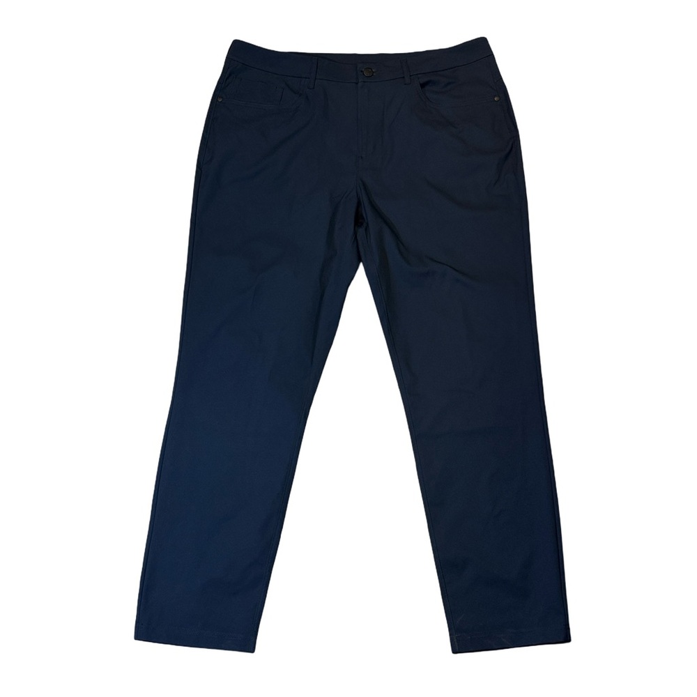 Public Rec mens 36x32 navy blue solid performance athletic pants EUC